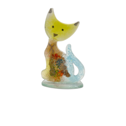 GaDecoGlass - Standing Cat Medium – Hydra Lime