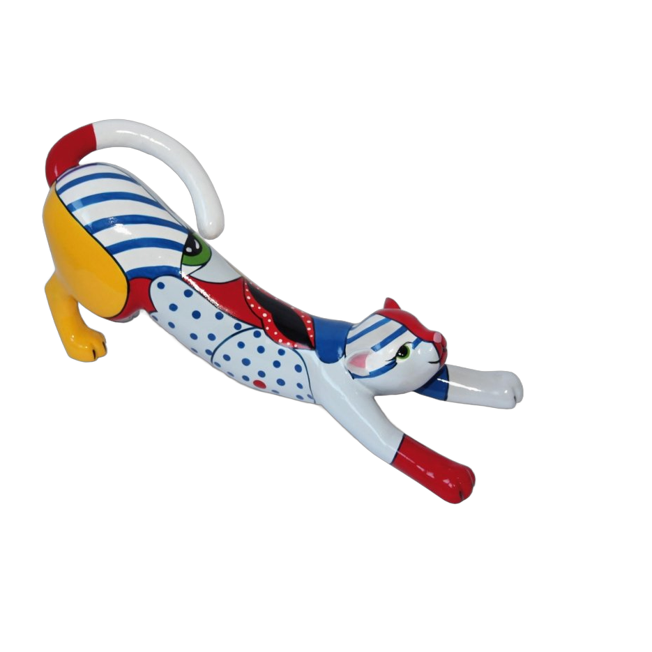 Tisha Marie - Stretching Cat small