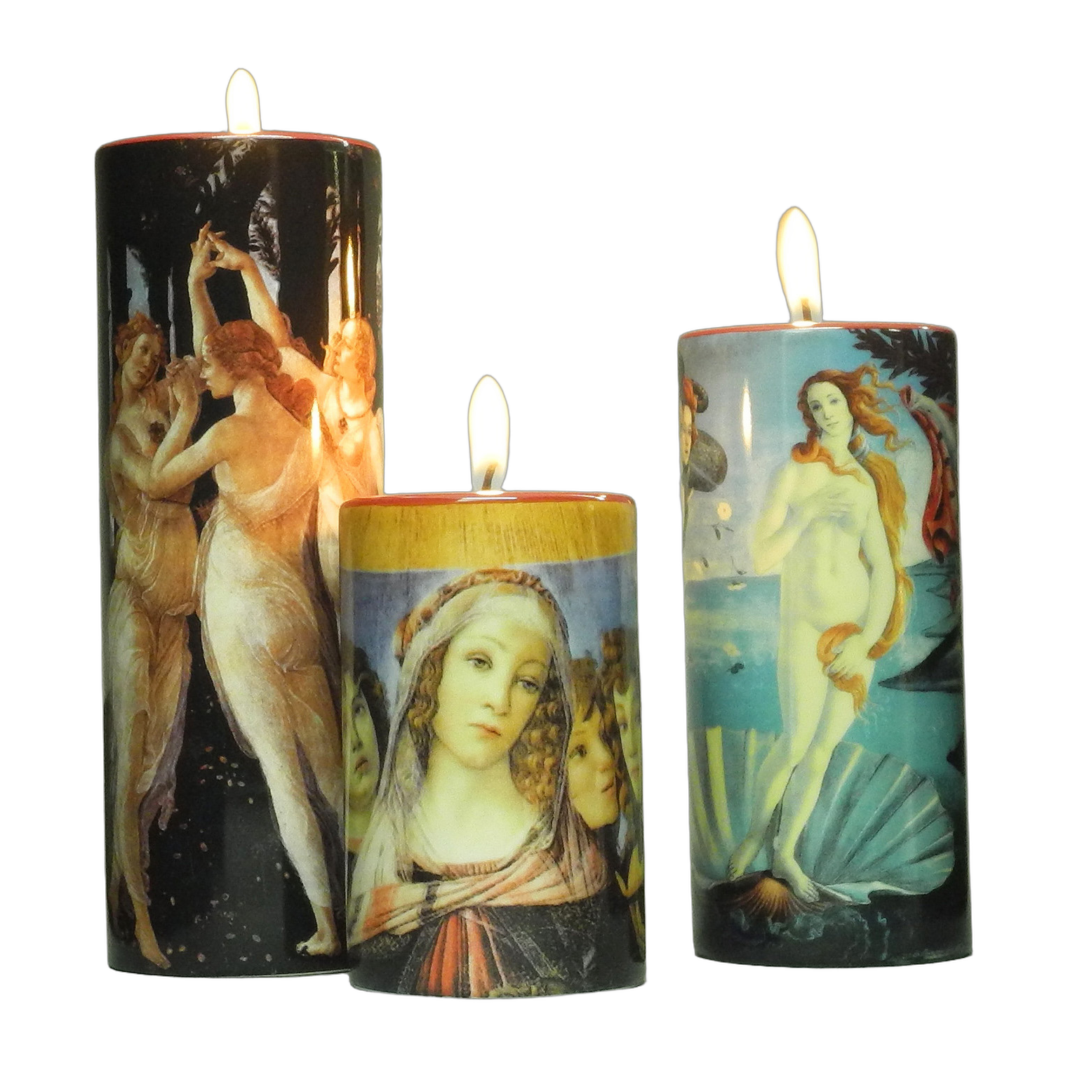 Tealight holder set Botticelli
