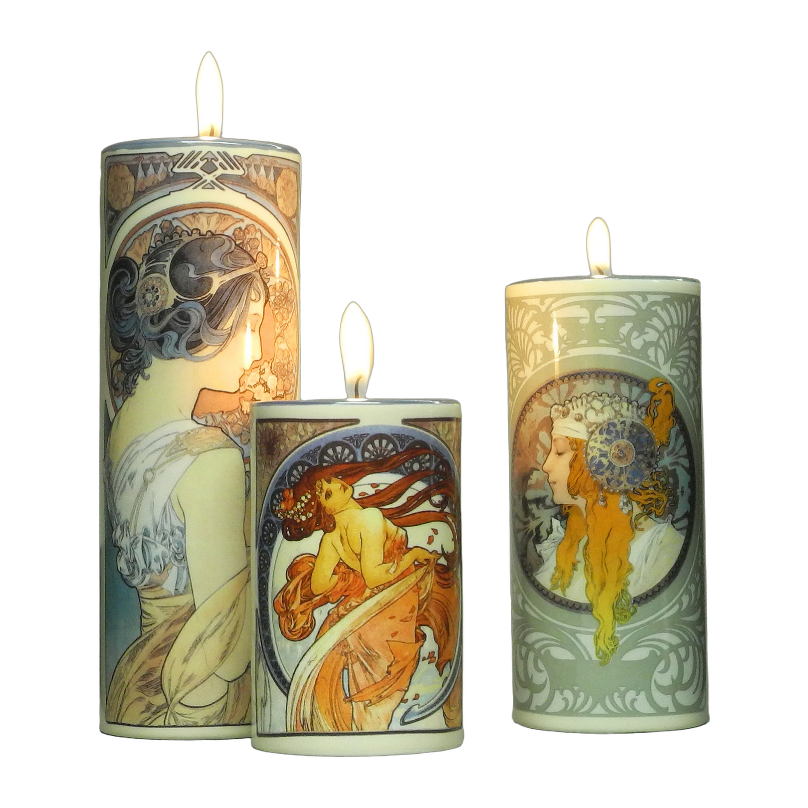 Tealight holder set Mucha