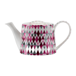Teapot retro red