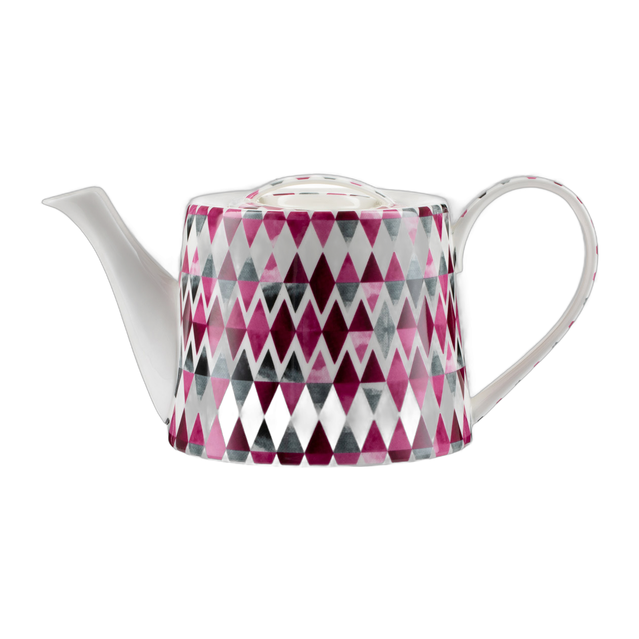 Teapot retro red
