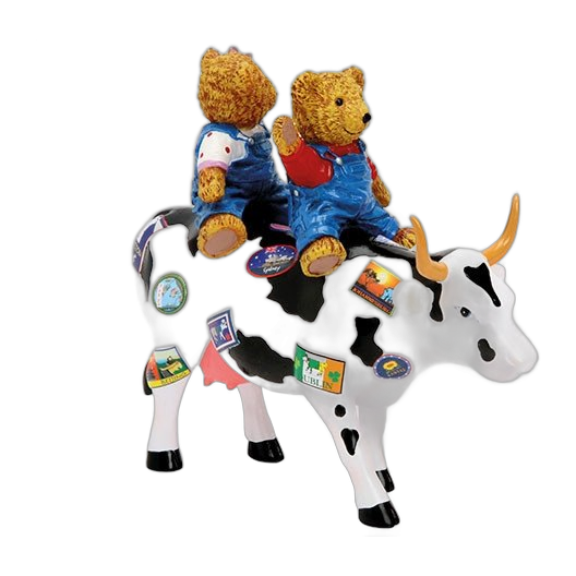 Teddy Bears on the Moove (medium resin)
