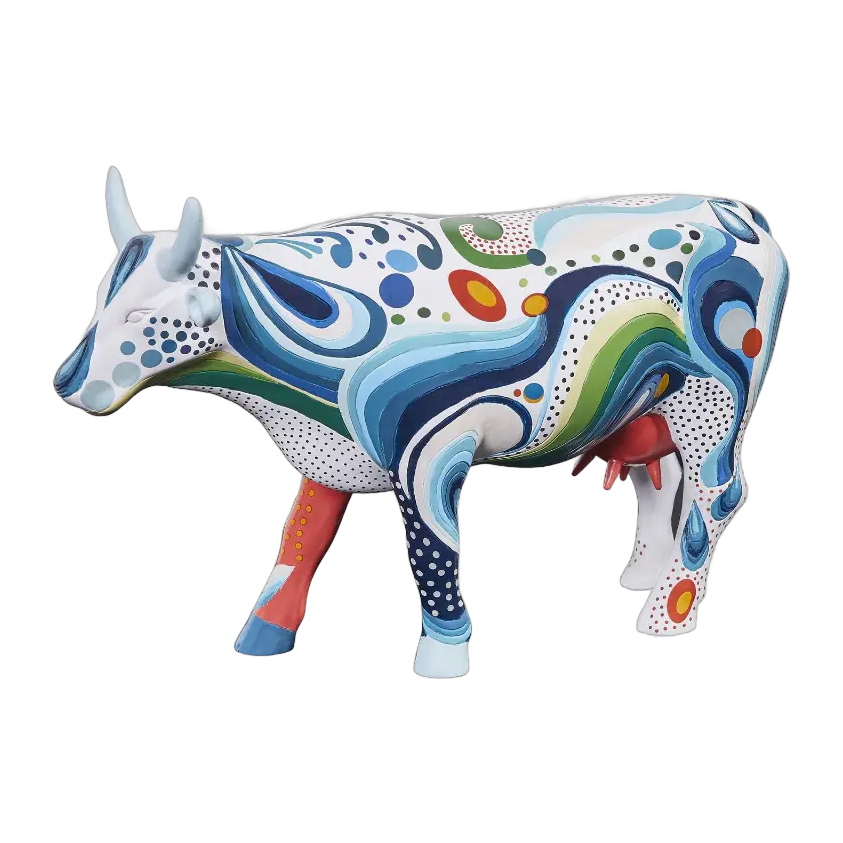 CowParade - That’s 70’s Cow (large)