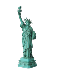 The Statue of Liberty – Green