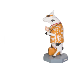 CowParade - Vacation (medium resin)
