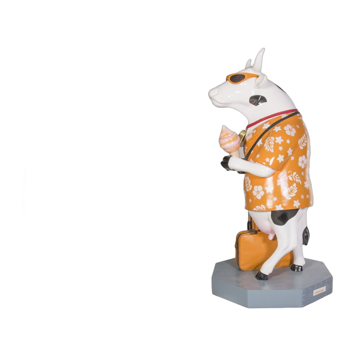 CowParade - Vacation (medium resin)