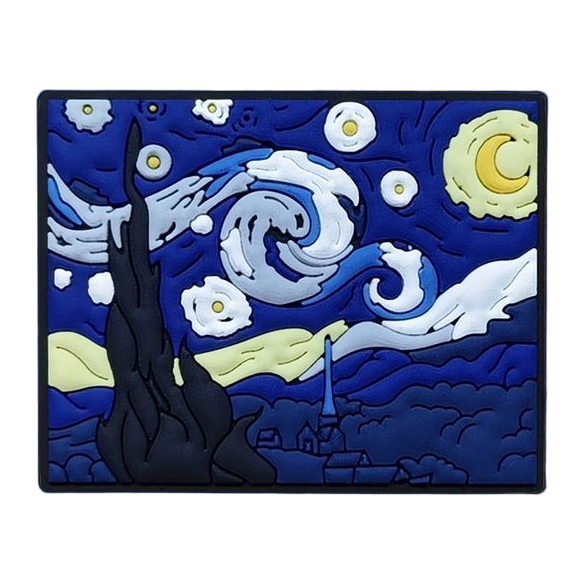 Van Gogh – Starry Night PVC Magnet