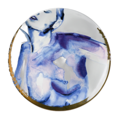 Victoria Verbaan wall plate – Sexy lady – Ceramic – 31 cm