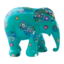 Elephant Parade - Walking Trough Green Town 20cm