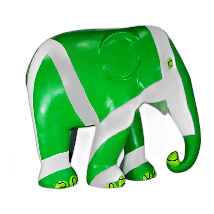 Elephant Parade - Wimby (Wimbledon) 20cm
