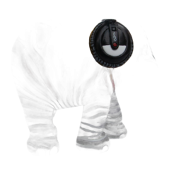 Elephant Parade - Zebra Beats 10cm