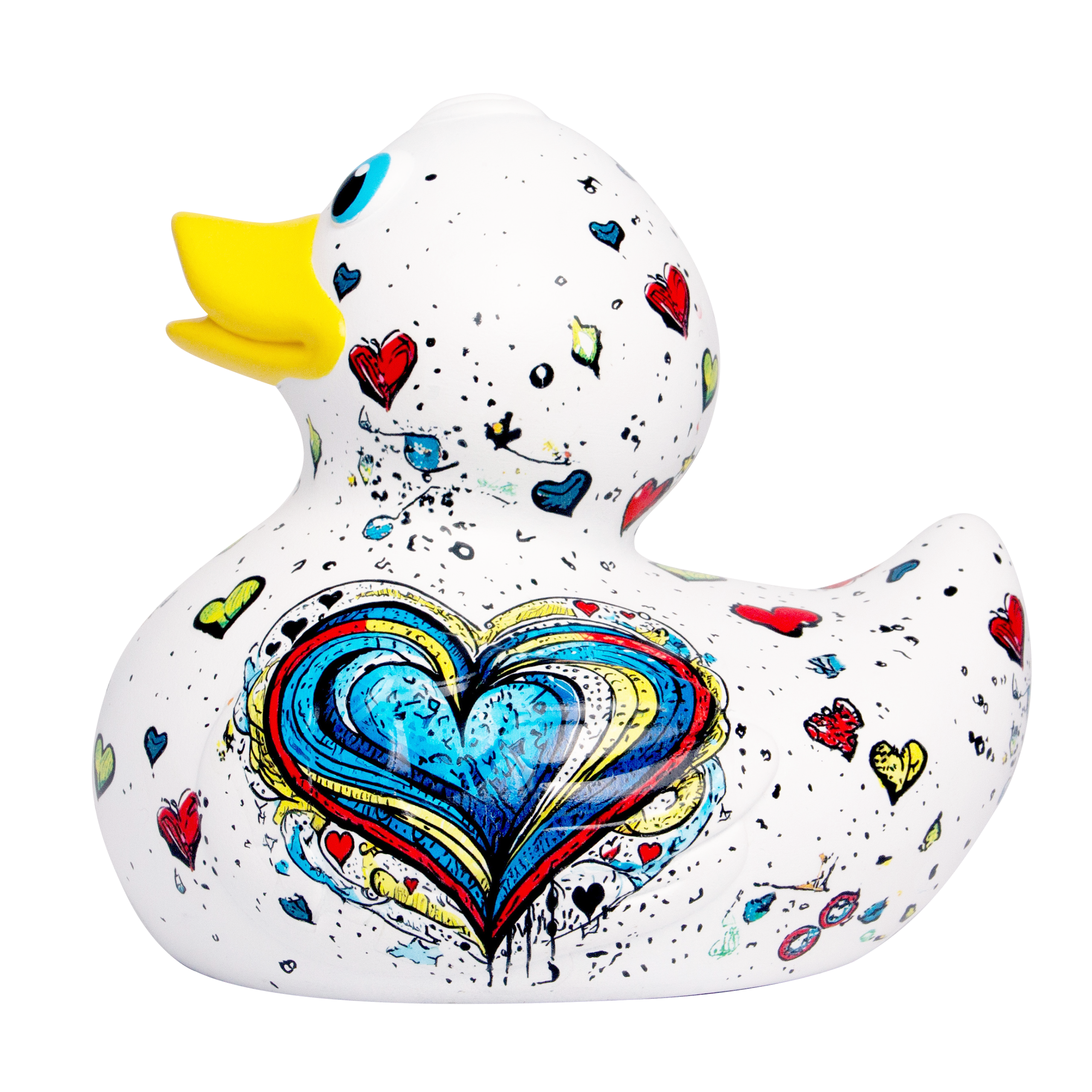 Graffiti Duck – left side