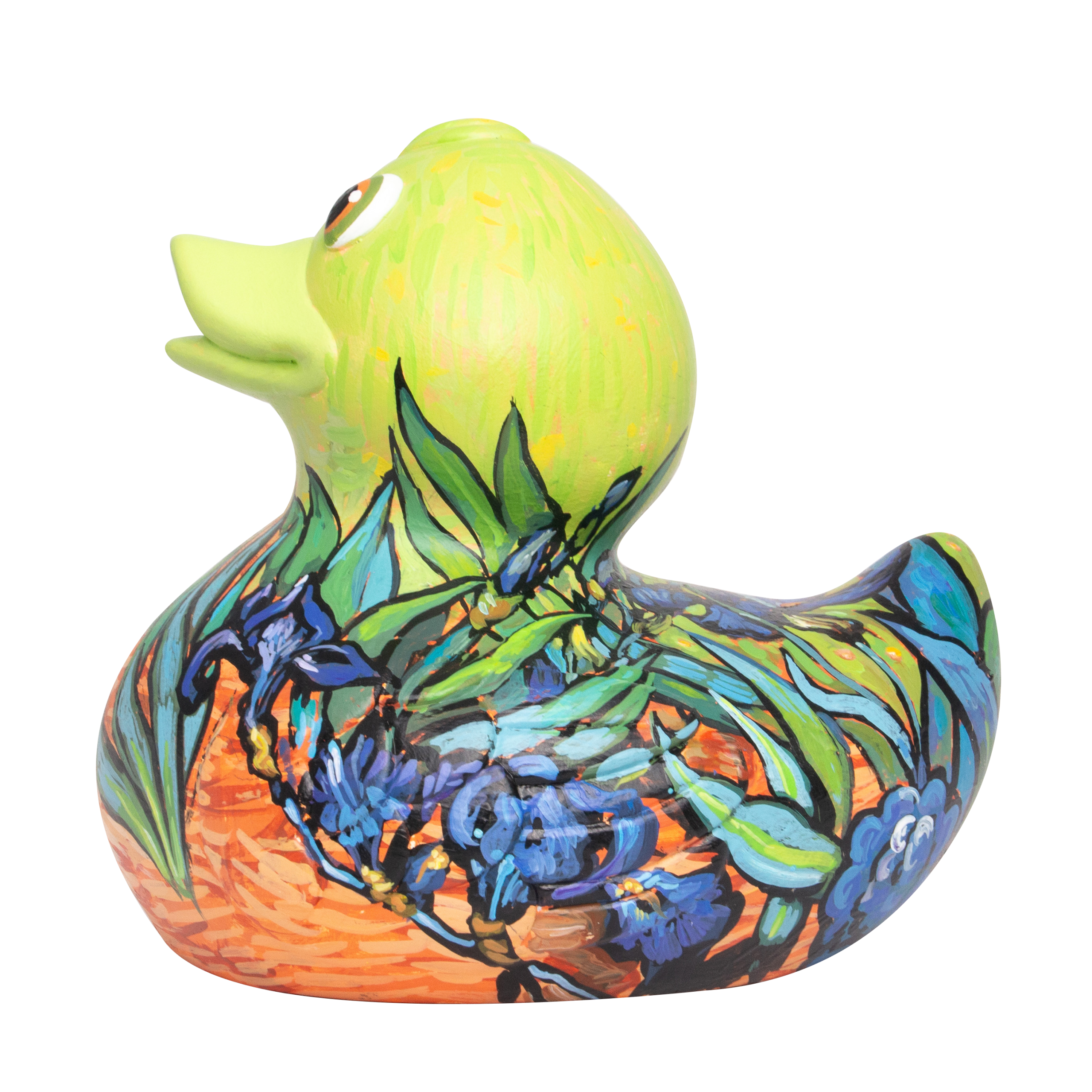 Irises Duck – left side