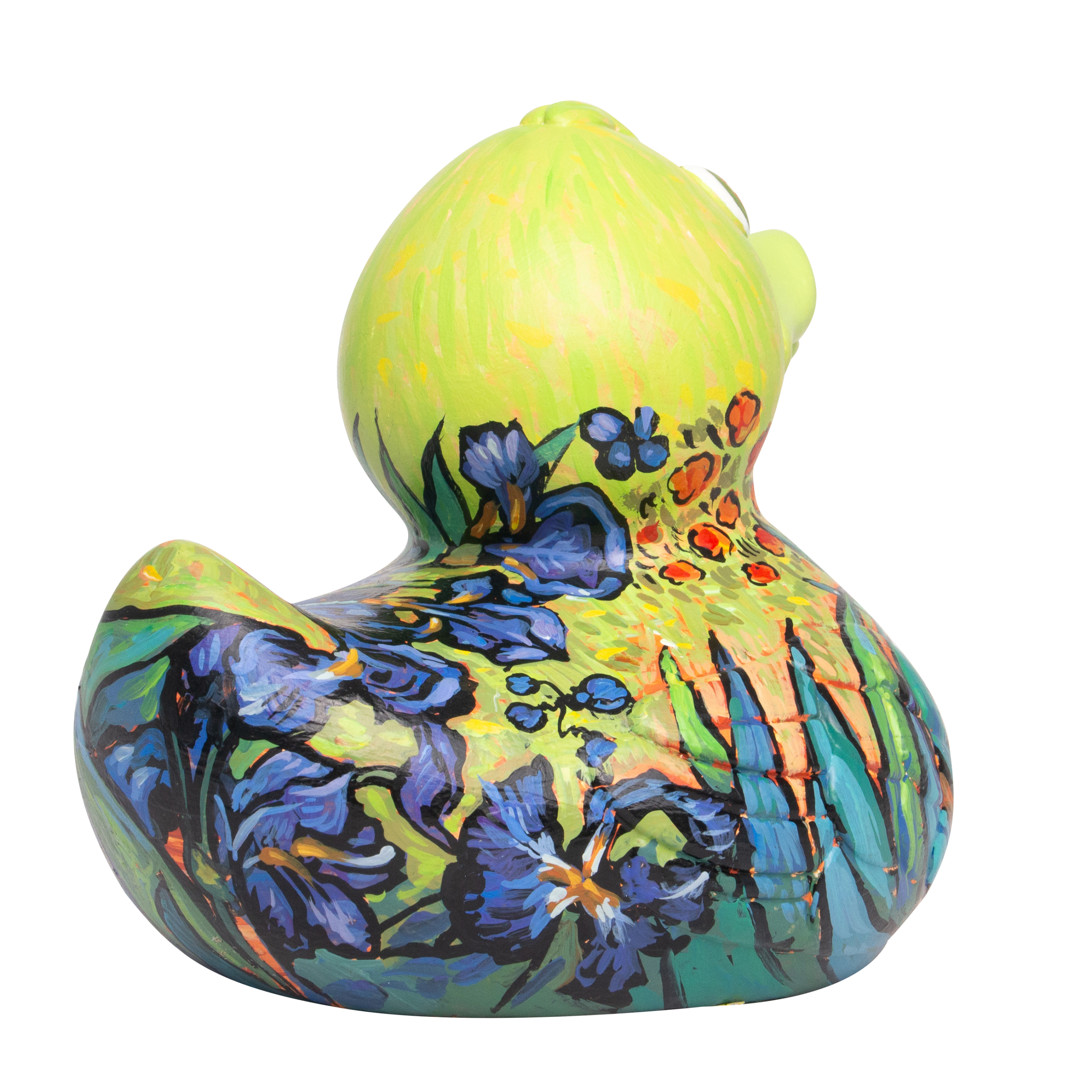Irises Duck – back right
