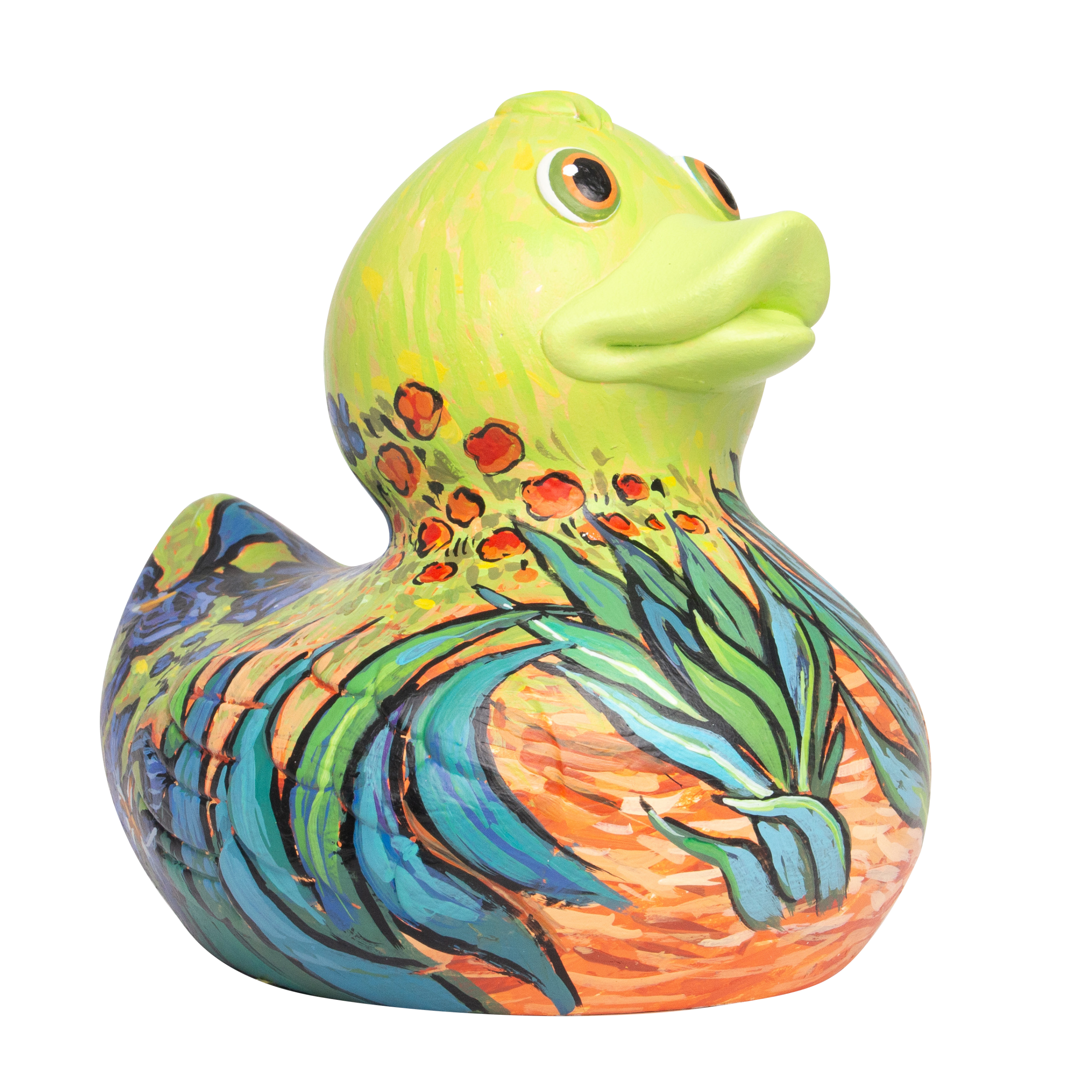 Irises Duck – front right