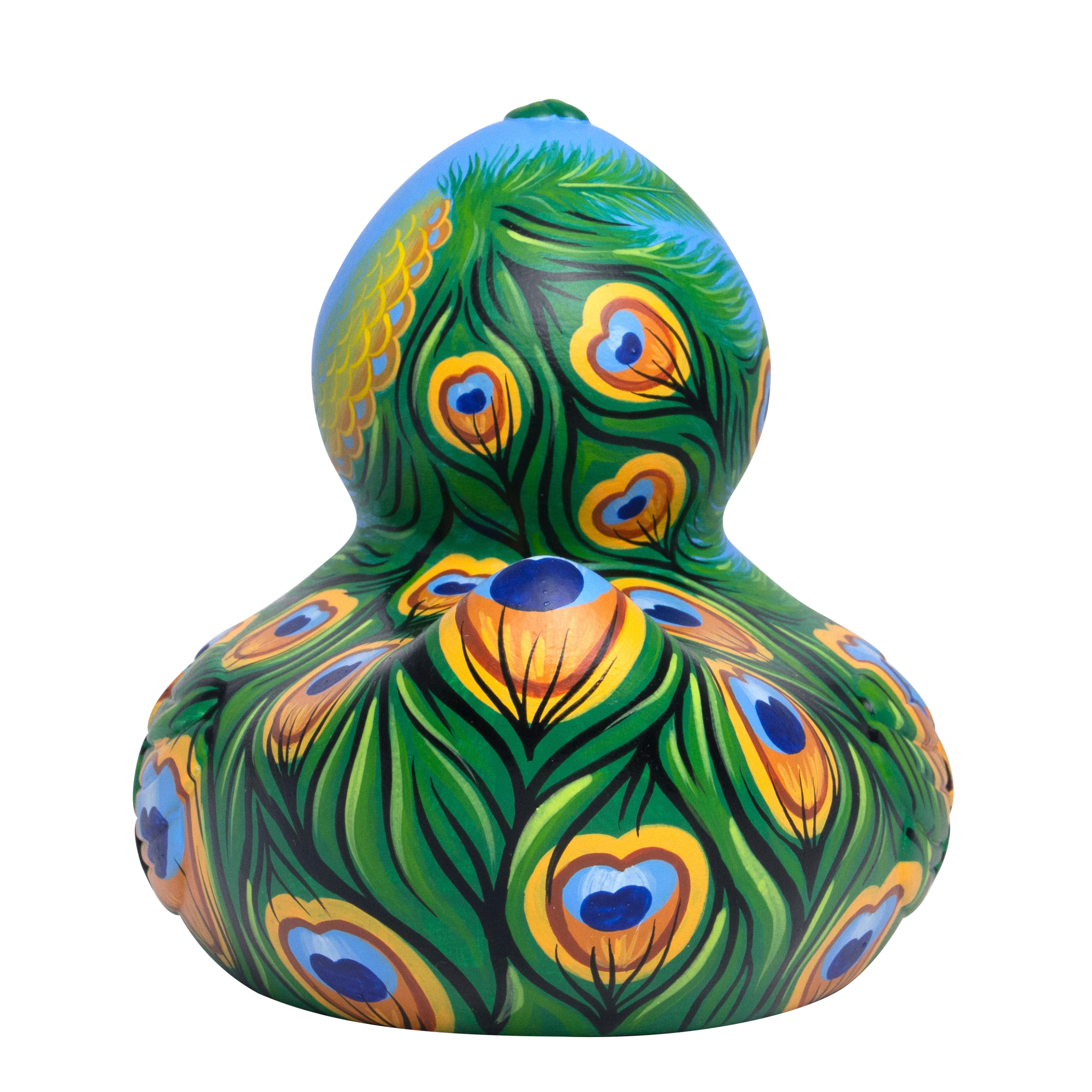 Pretty Peacock Duck – back