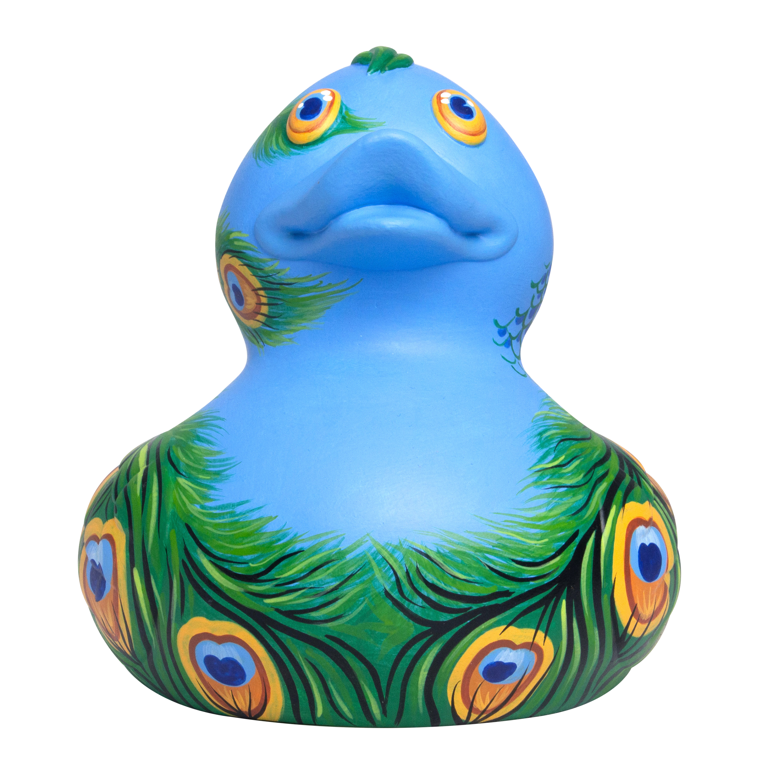 Pretty Peacock Duck – front
