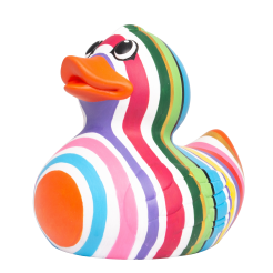 Stripey Duck 15cm